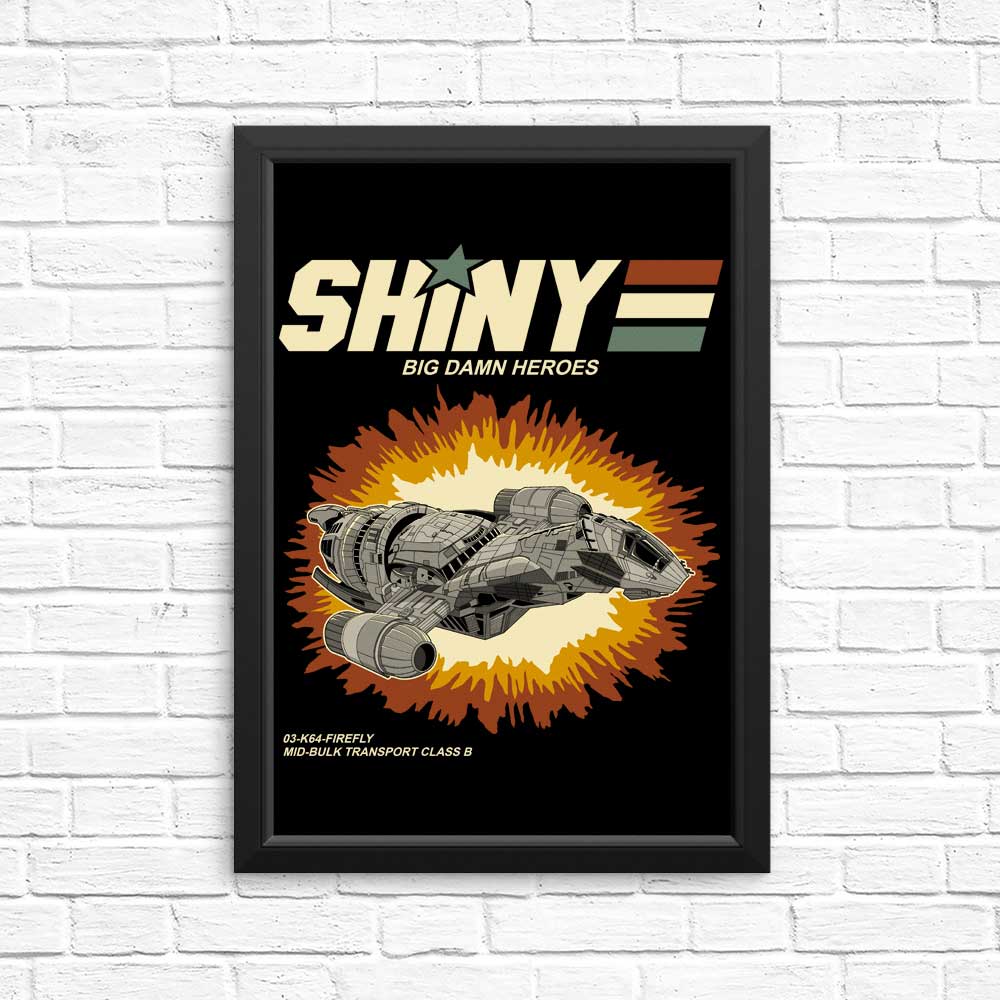 Shiny Heroes - High - quality Posters and Art Prints