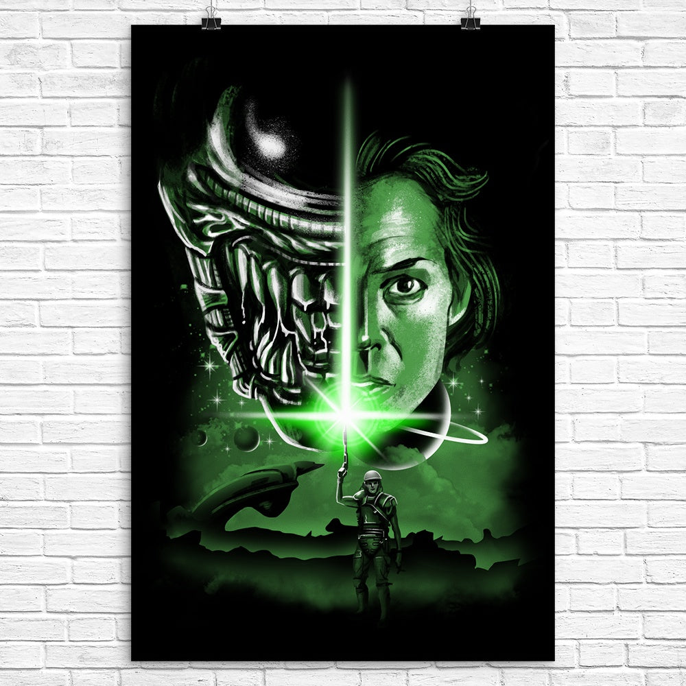 Exclusive 'The Last Alien (Alt)' High - Quality Poster