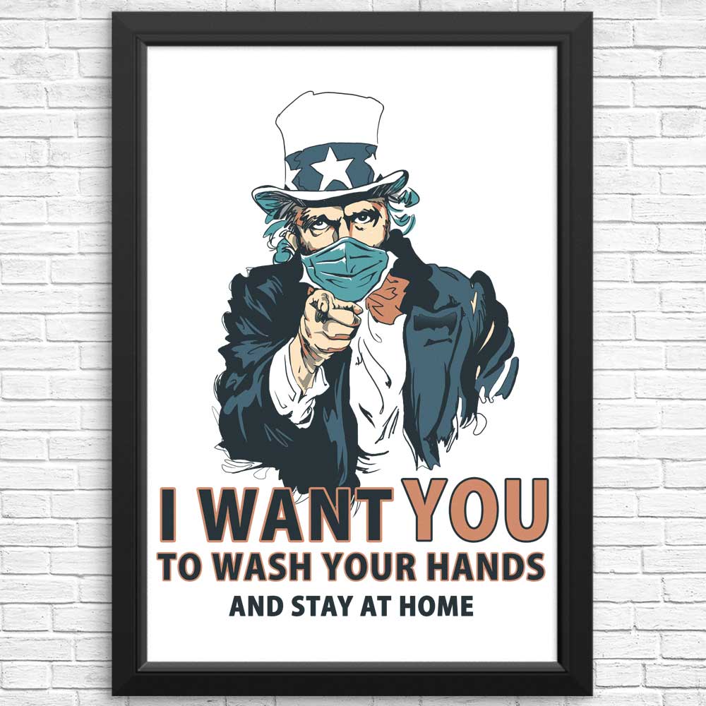 High - Quality 'Wash Your Hands' Posters and Prints by XENOS