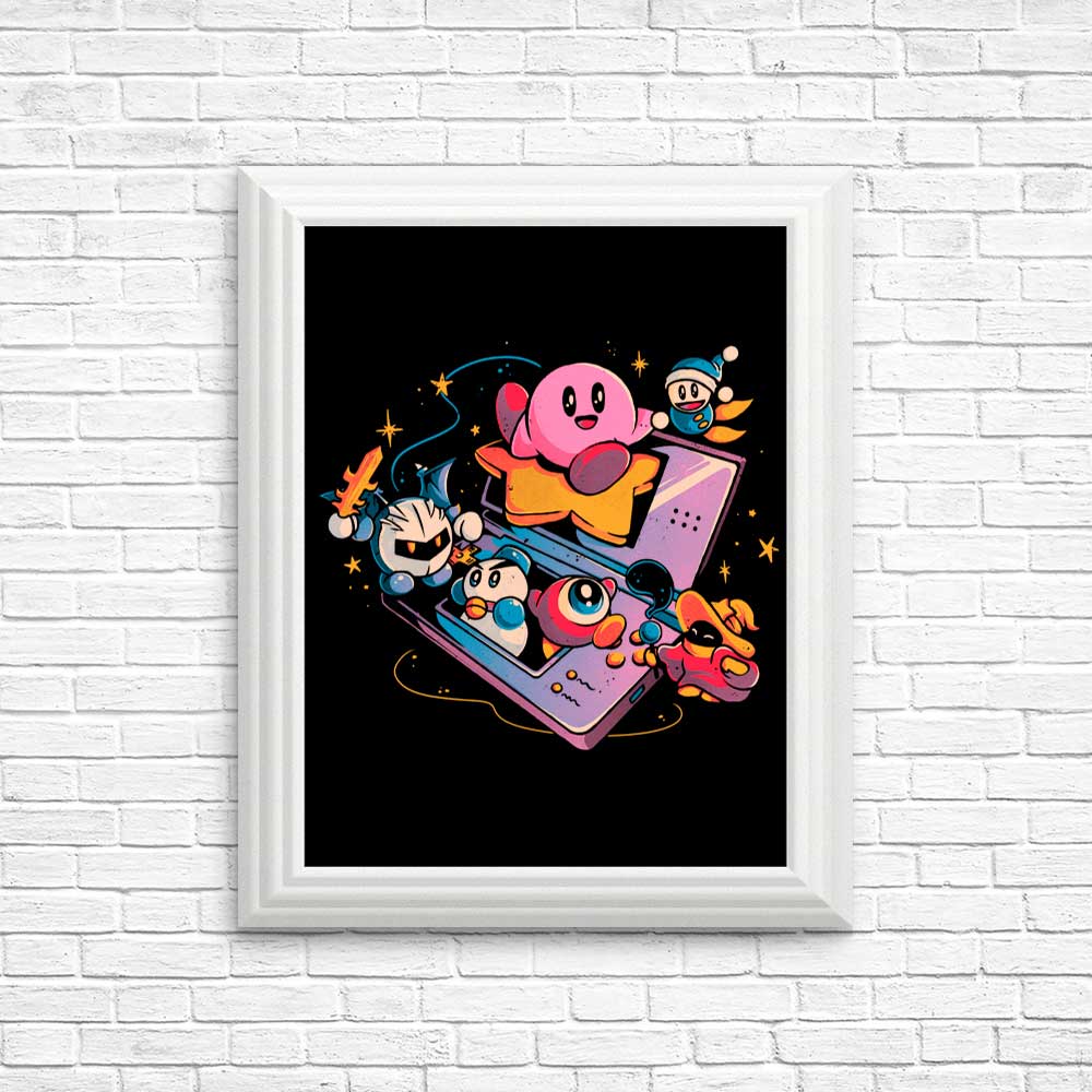 Pink Blob Game - High - Quality Posters and Prints for Decoration