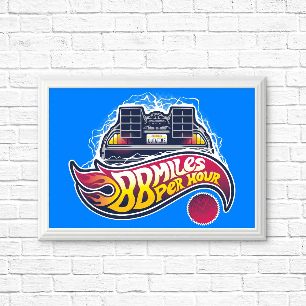 Hot Wheels Future - High - Quality Posters and Prints for Wall Decoration