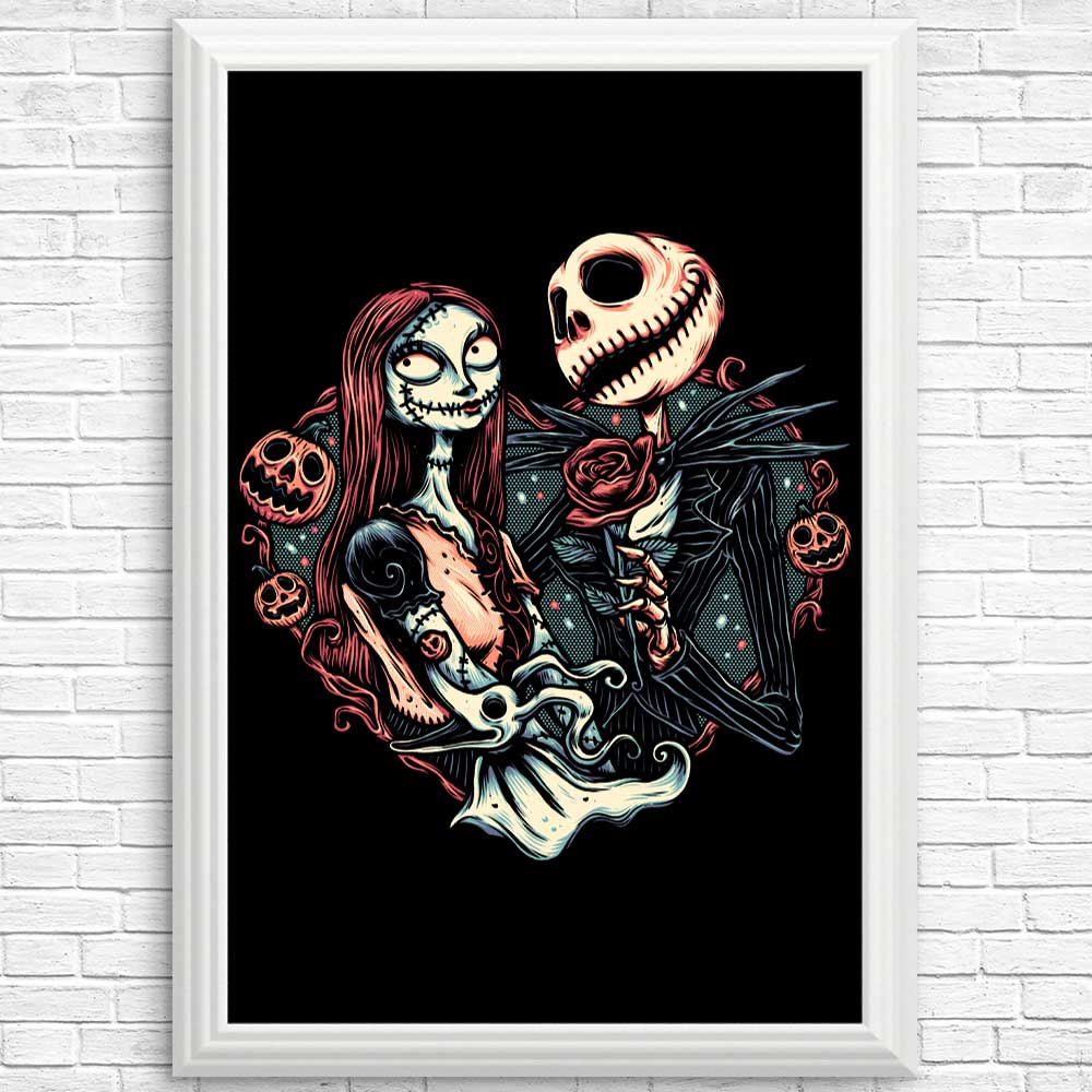 Skeletal Love - Artistic Posters and Prints