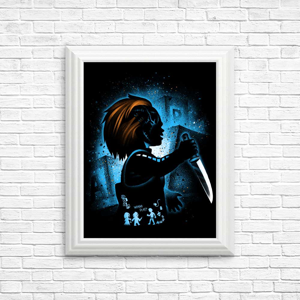 Scary Doll Wall Posters and Art Prints