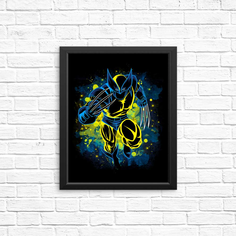 High - Quality Inked Adamantium Posters and Prints
