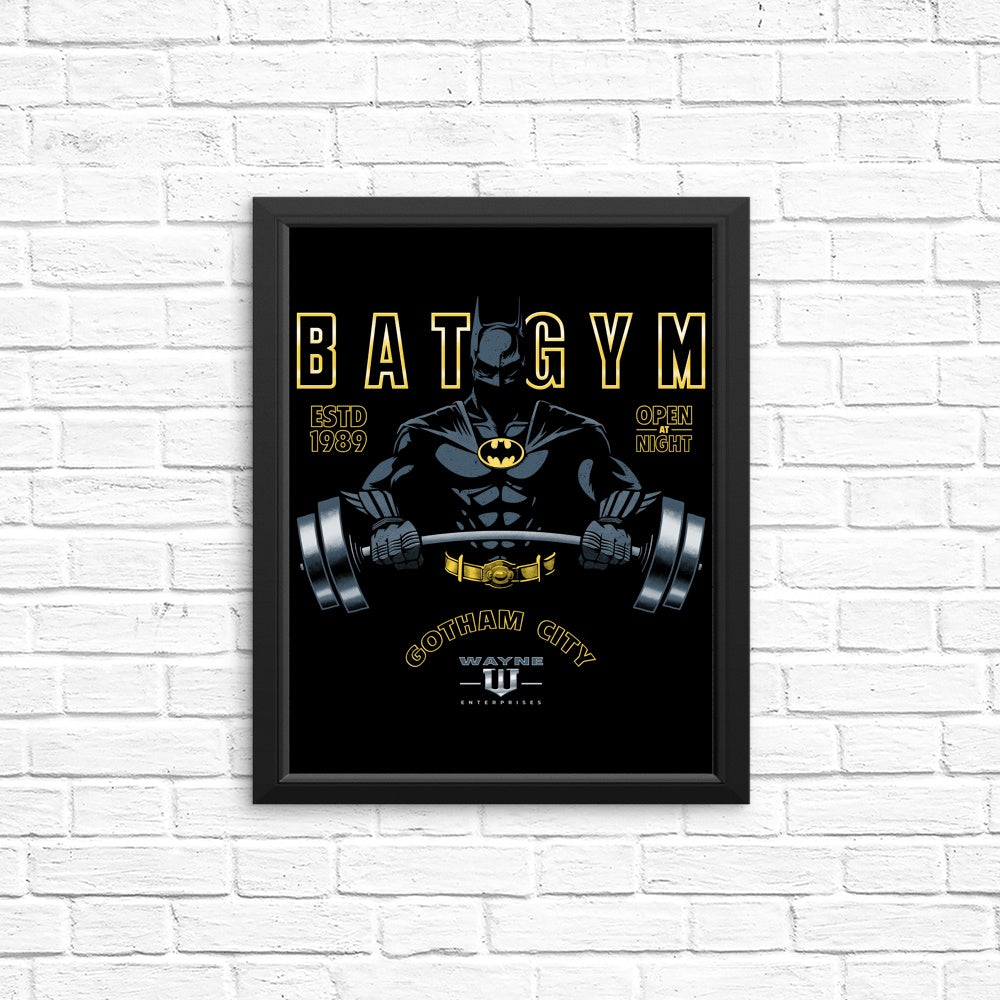 Teesgeex Bat Gym 89 High - Quality Posters & Prints