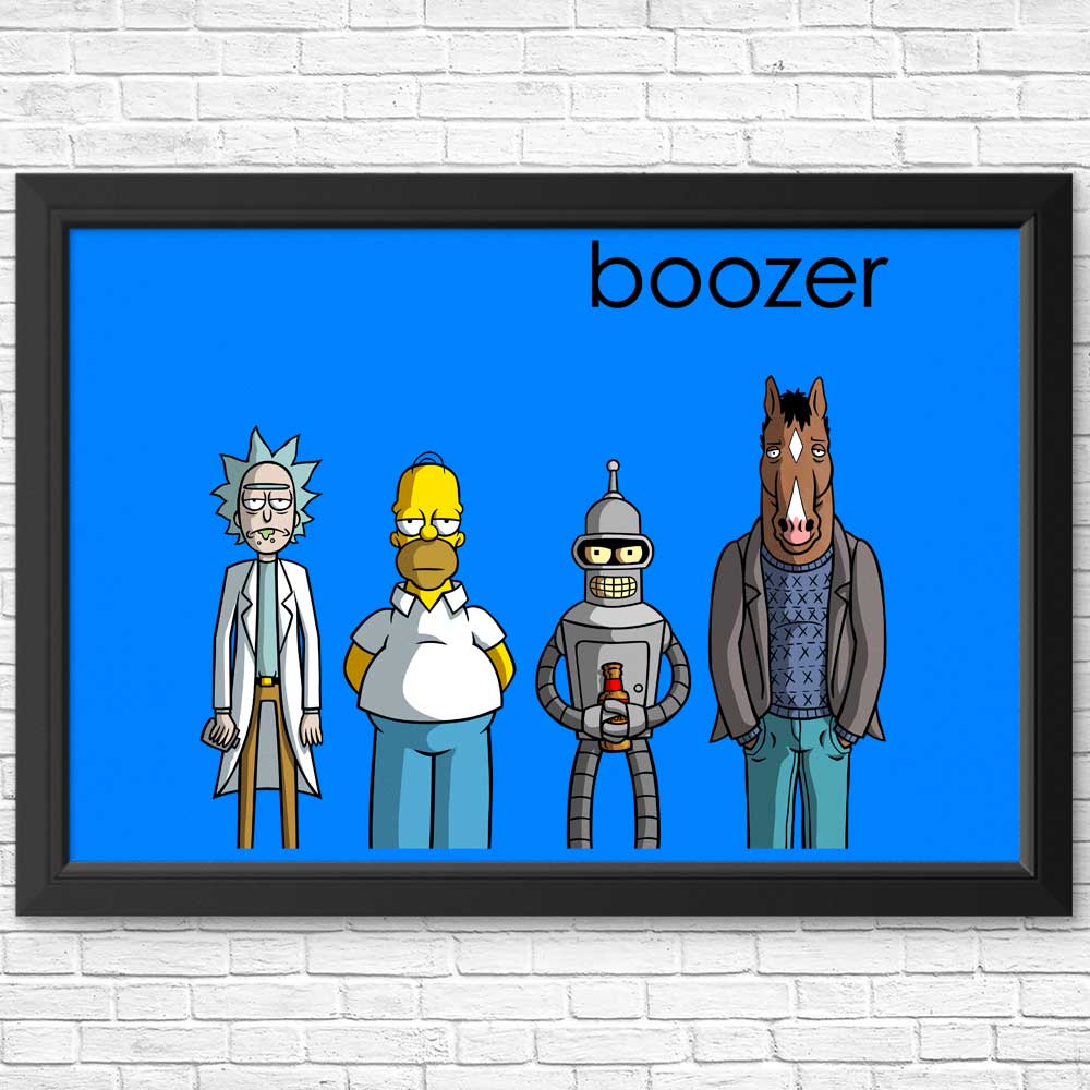 High - Quality Boozer Posters and Prints by GoodIdeaRyan