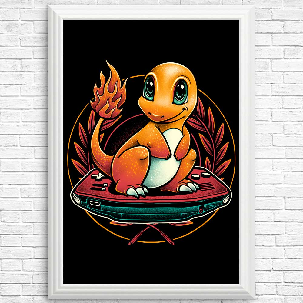 Eye - Catching Blazed Posters and Prints by Glitchygorilla