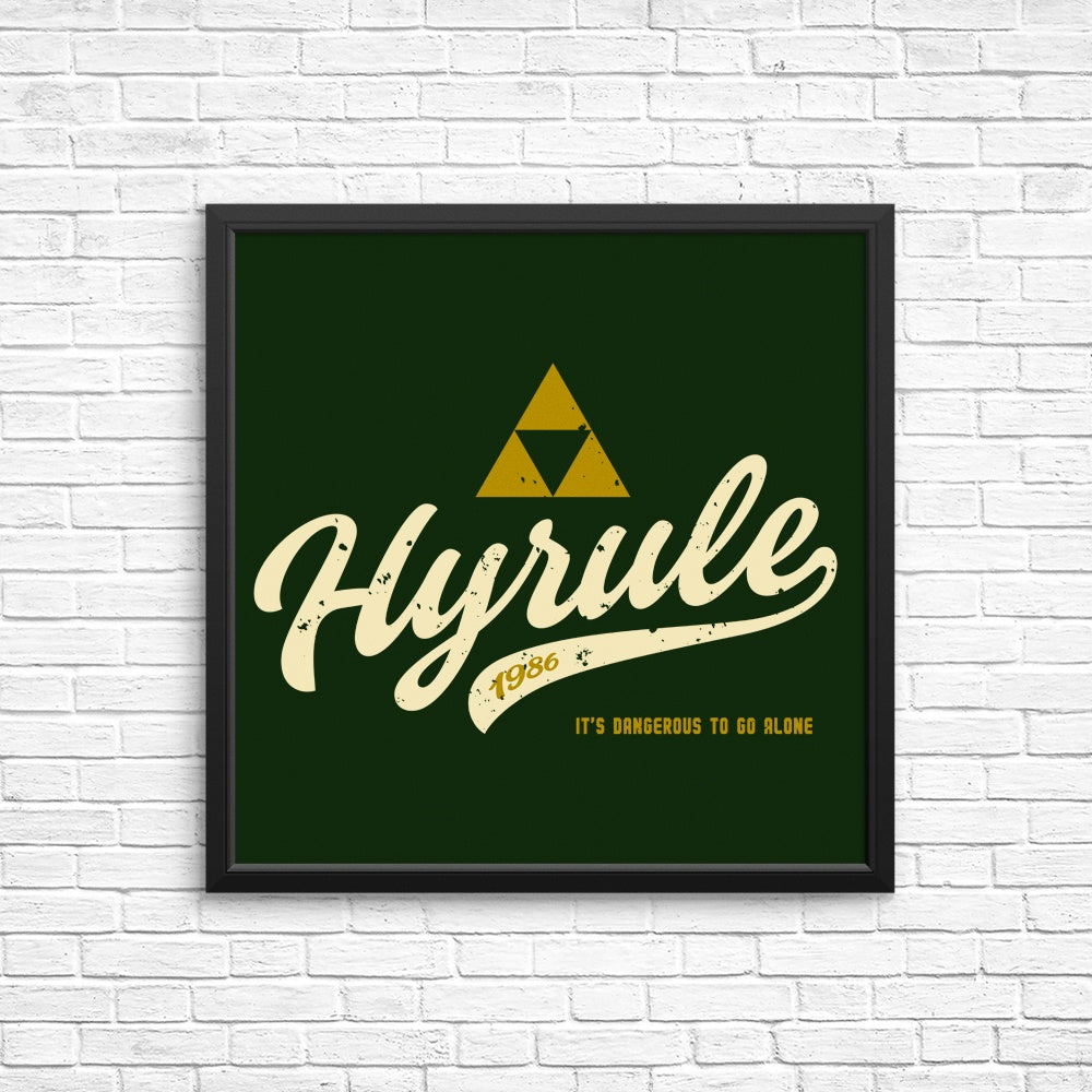 Antique-Style Hyrule Posters and Prints