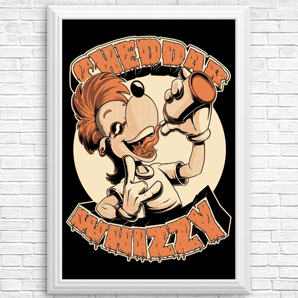 Cheddar Whizzy Art Posters and Prints