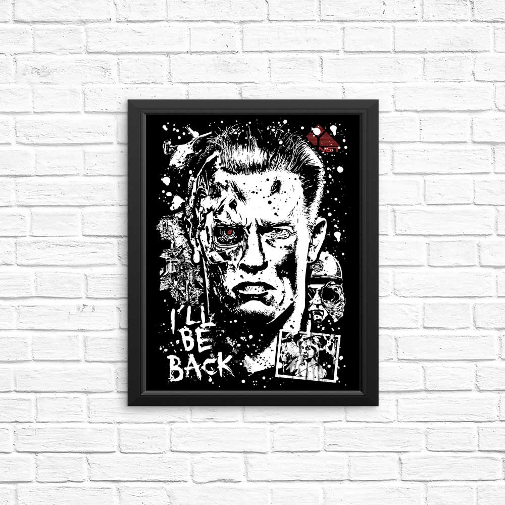 High - Quality 'I'll Be Back' Posters & Prints from Arinesart