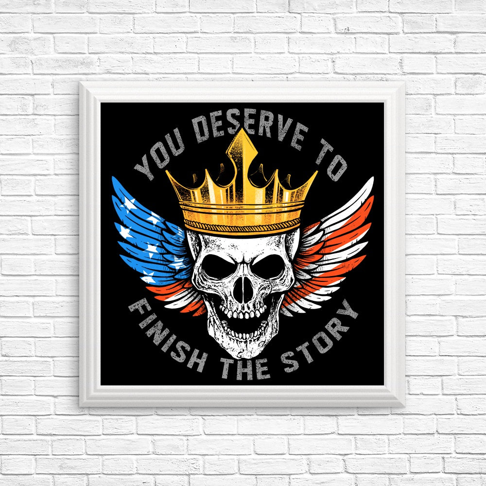 Finish the Story (Alternative Version) - Wall Posters and Prints