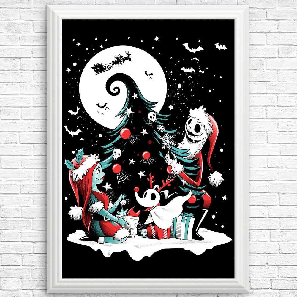 Alemaglia's Spooky Christmas Nightmare Posters and Prints