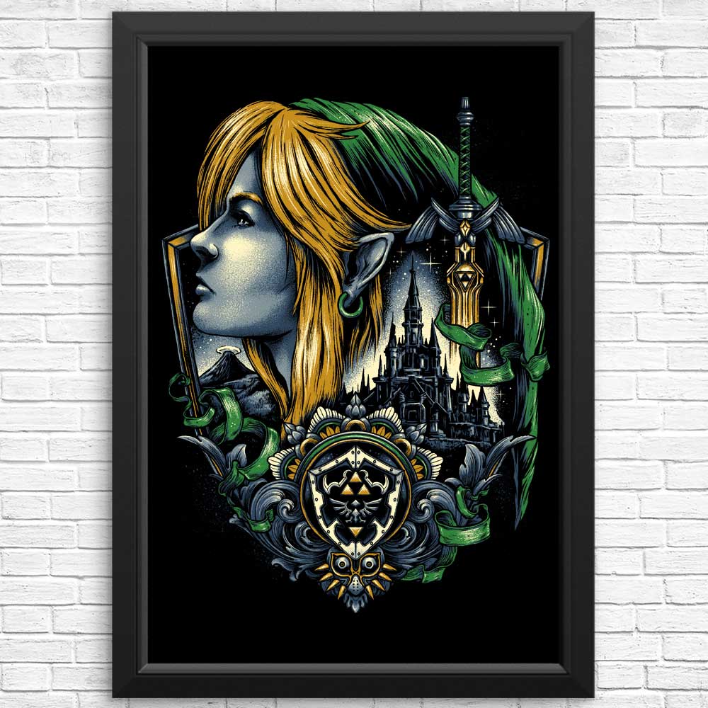 Legendary Emblem - High - Quality Posters and Prints for Wall Decor