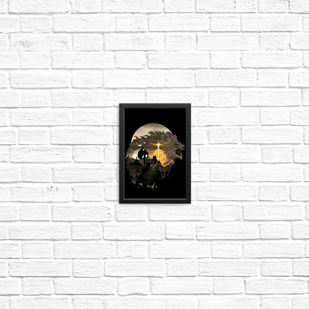 High - Quality Posters and Prints of The First Elden Lord