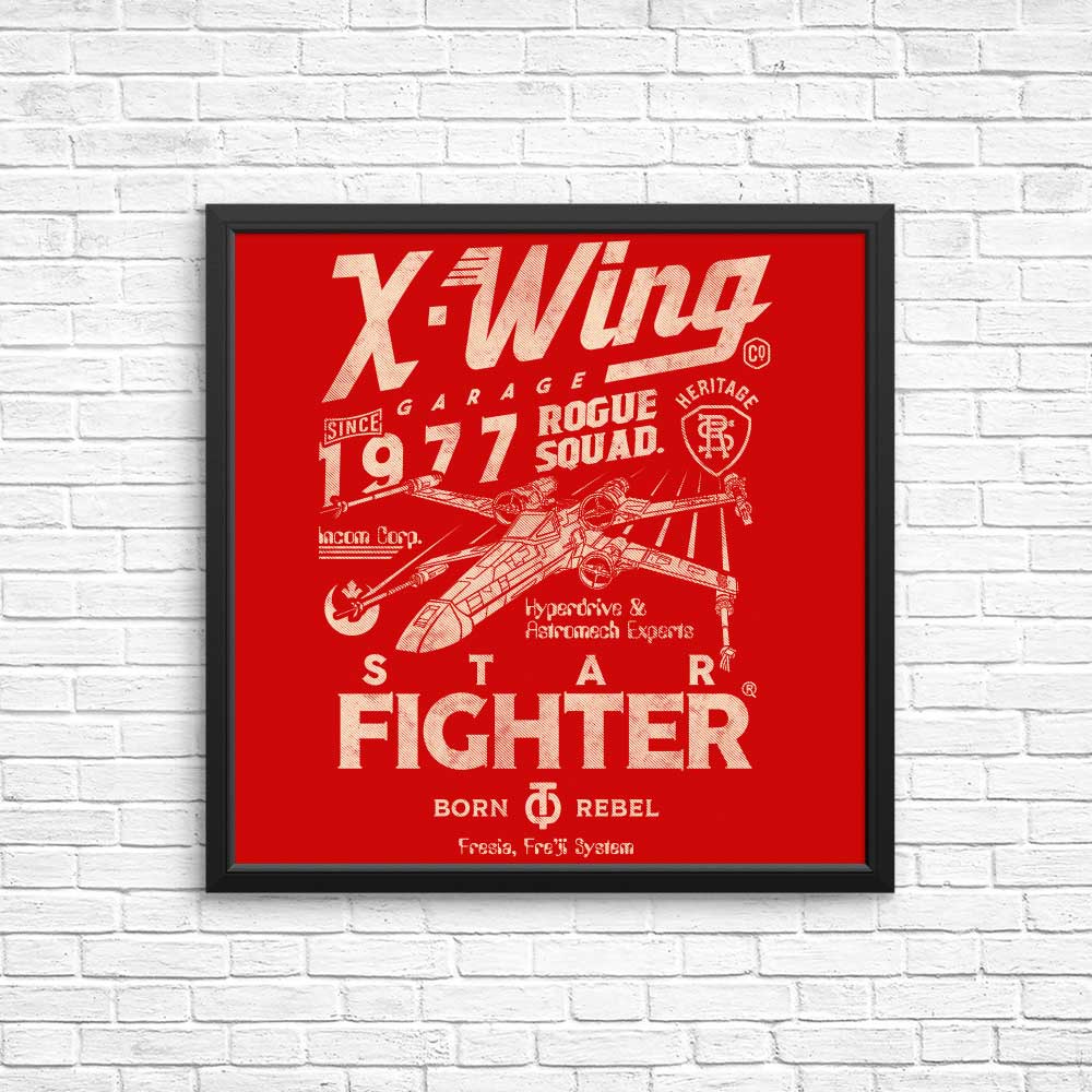 Arinesart's Star Fighter Garage - Stunning Posters & Prints