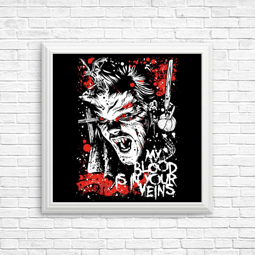 Arinesart's Blood in Your Veins - High - Quality Posters & Prints