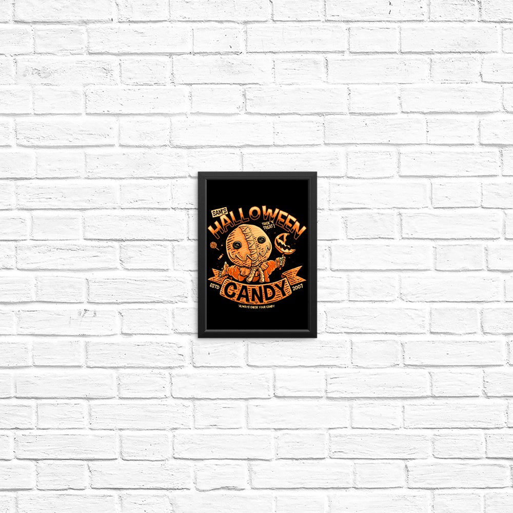 High - Quality Sam's Candy Posters and Prints by Teesgeex