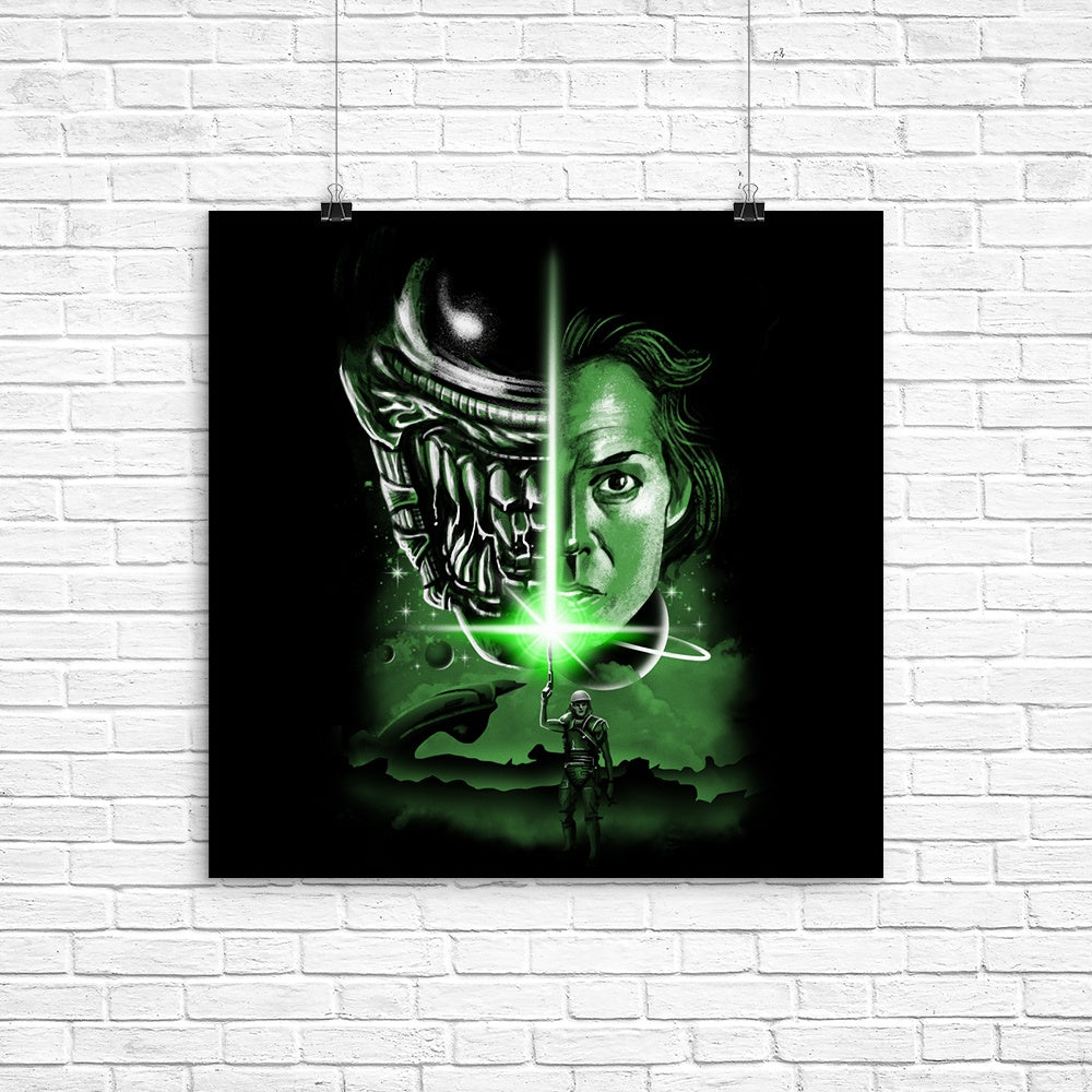 Exclusive 'The Last Alien (Alt)' High - Quality Poster