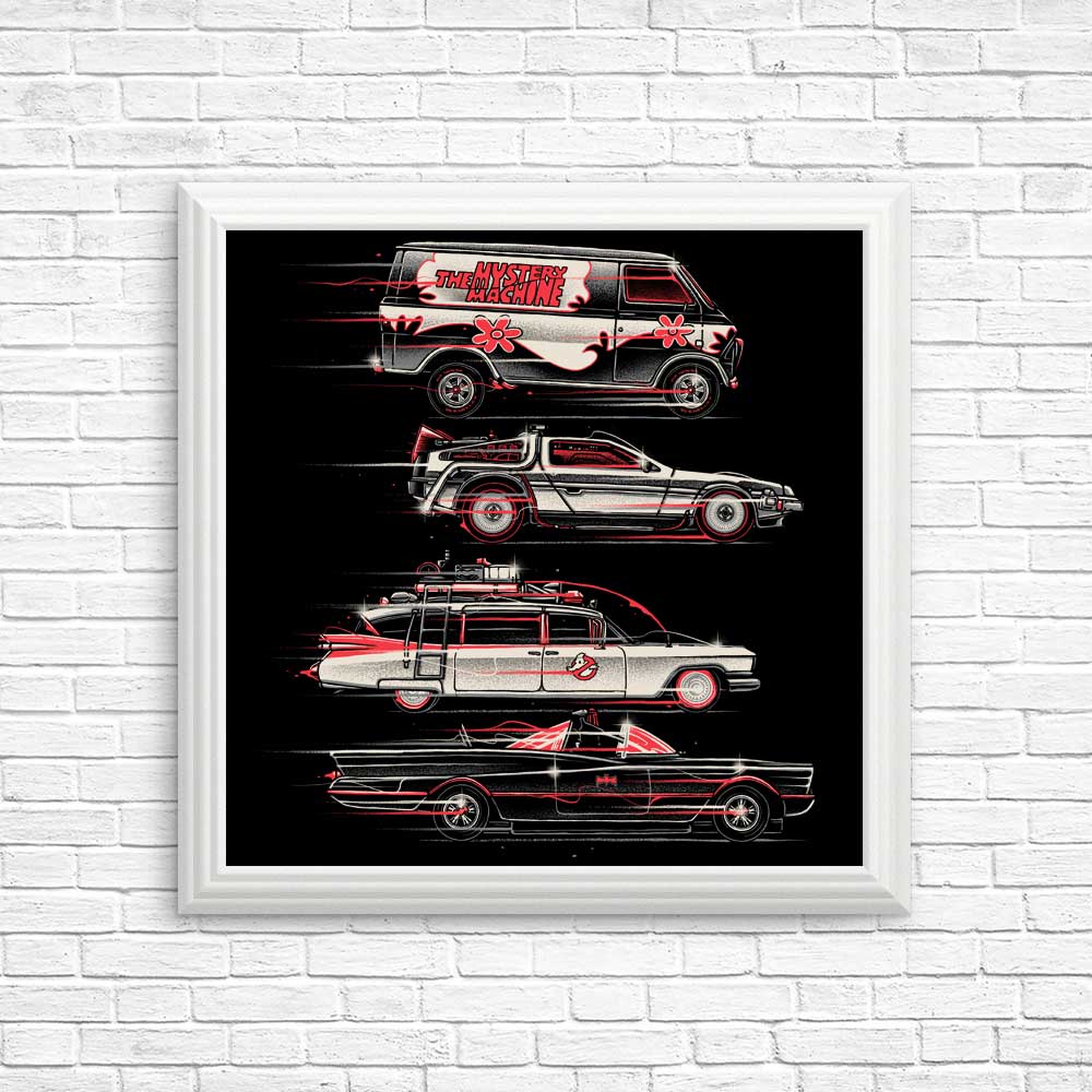 Exciting 'Race to Save the Day' Wall Posters and Art Prints