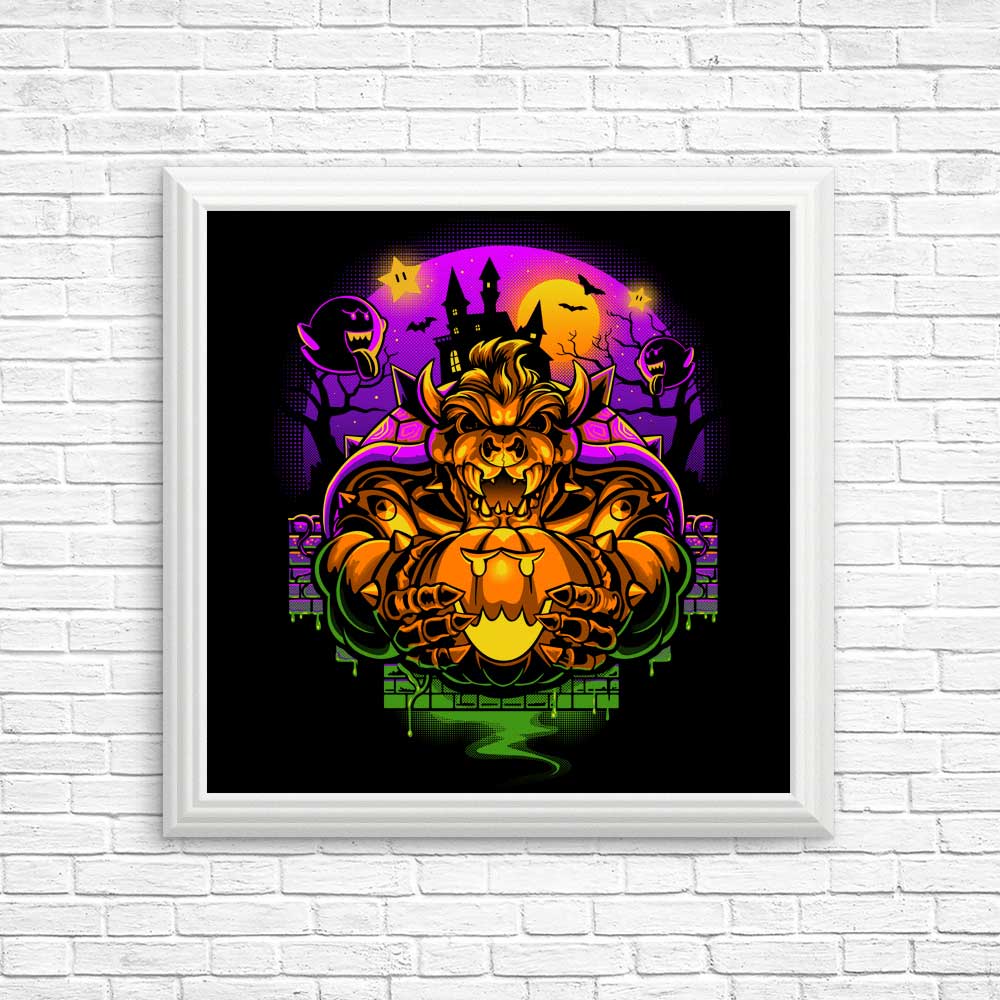 Bowserween - High - Quality Art Posters and Prints