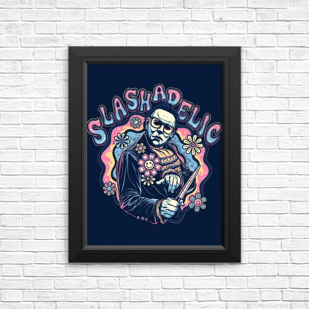 Slashadelic High - Quality Posters & Prints by Momma Gorilla