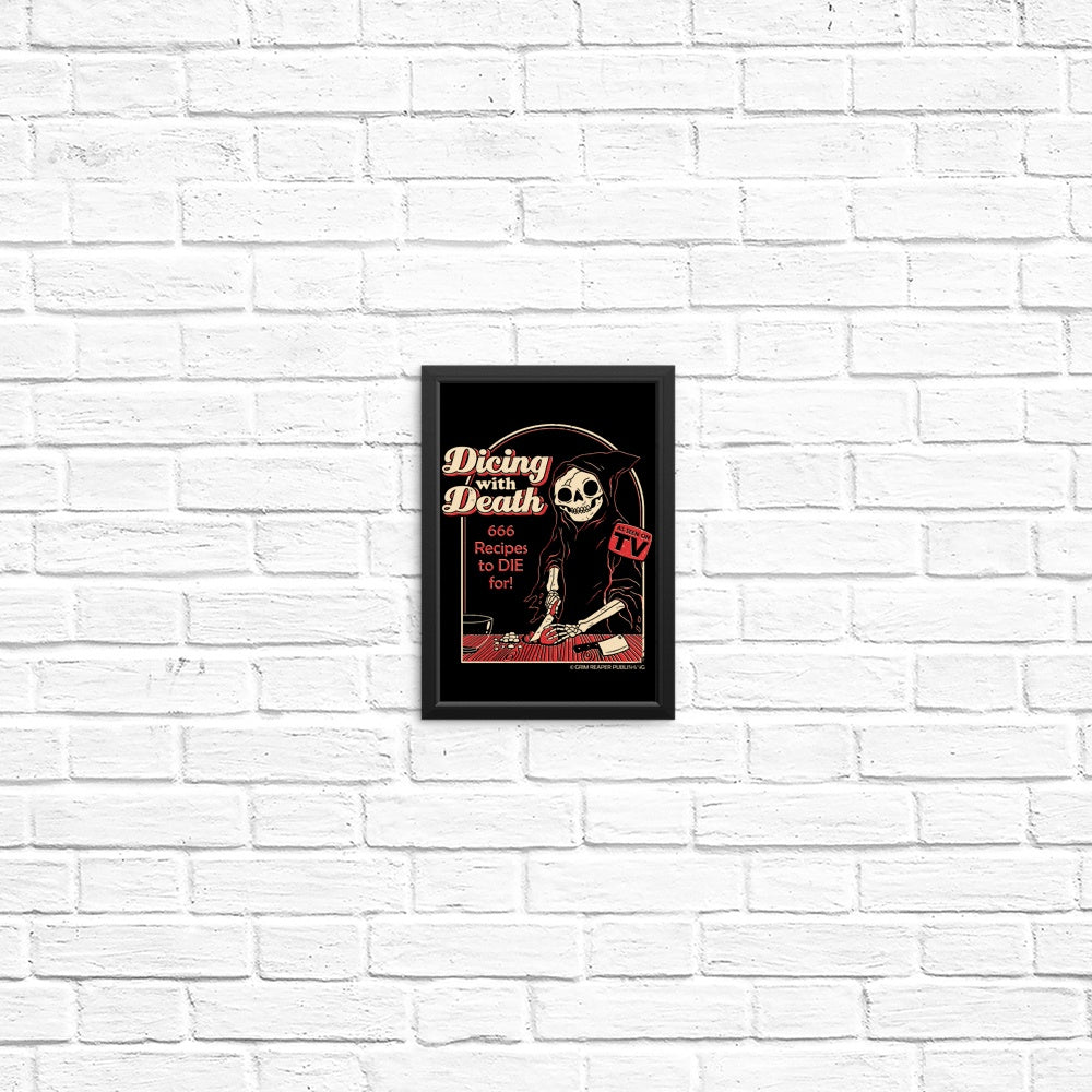 High - quality 'Dicing with Death' Posters and Prints by DinoMike