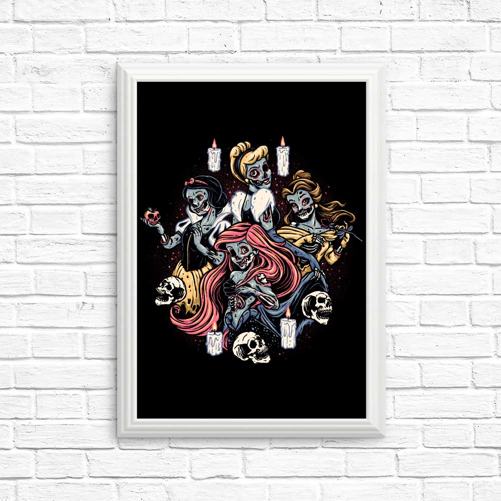 High - Quality Undead Princesses Posters and Prints by Momma Gorilla