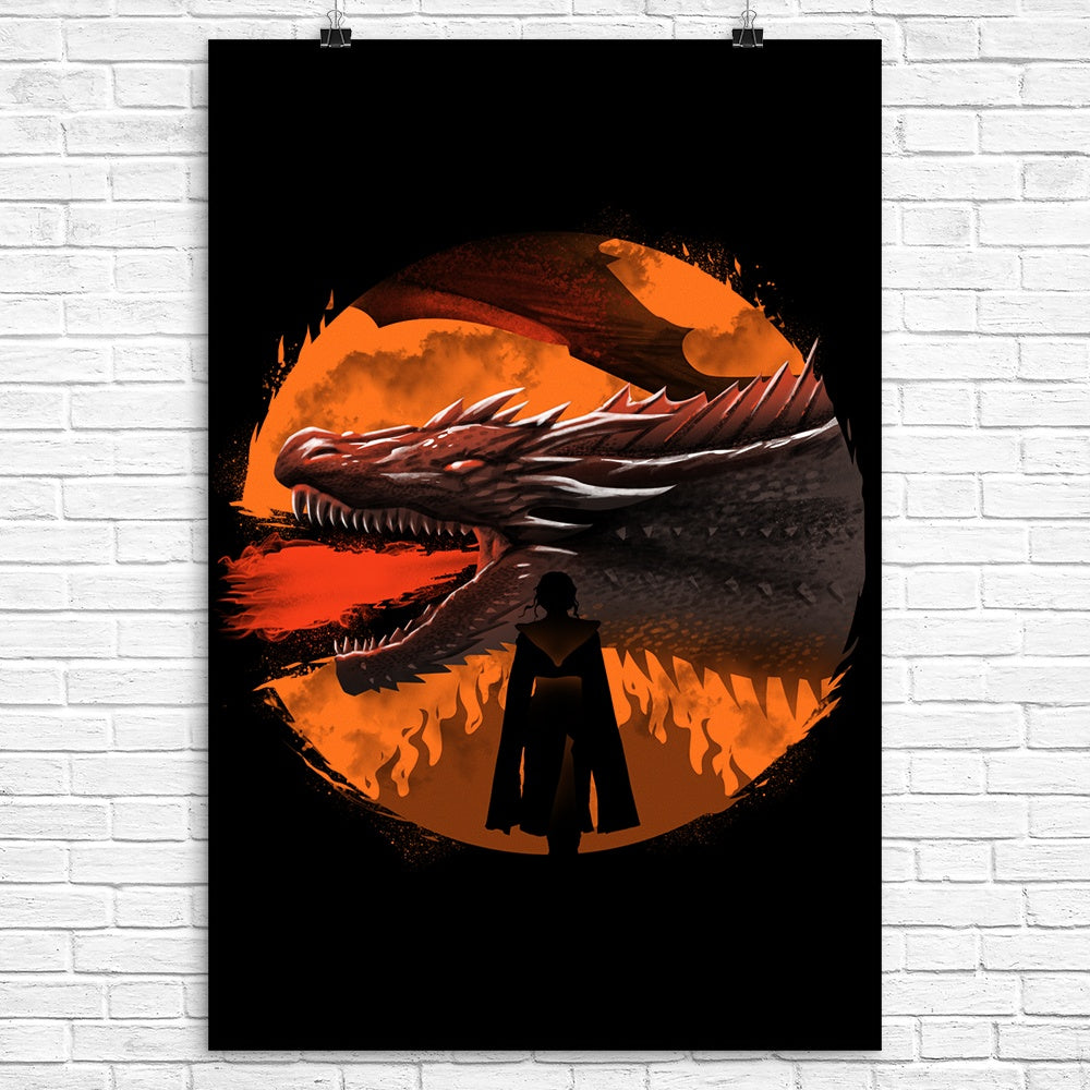 Dracarys (Alternative Version) - Decorative Wall Poster