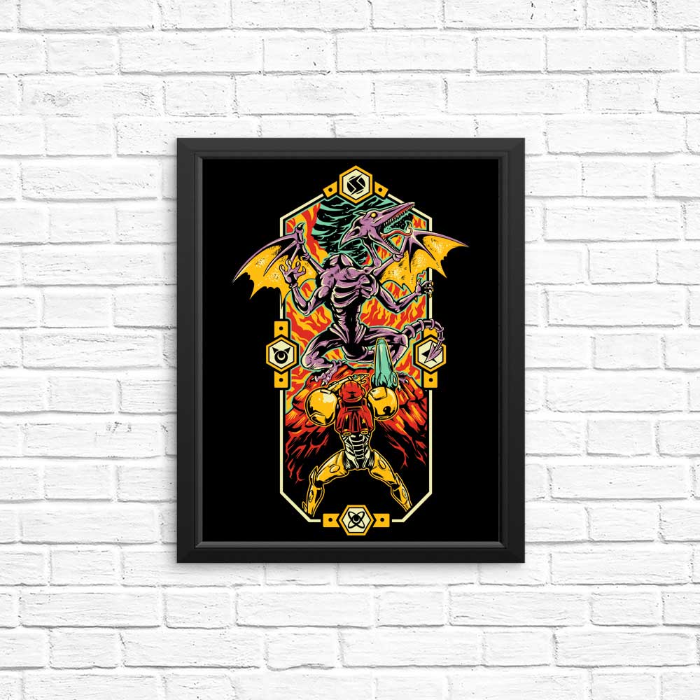 Space Dragon Legend - High - Quality Wall Posters and Art Prints