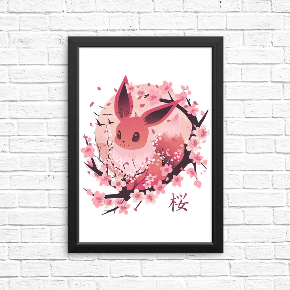 Stunning Sakura Eevee Posters and Prints for Fans