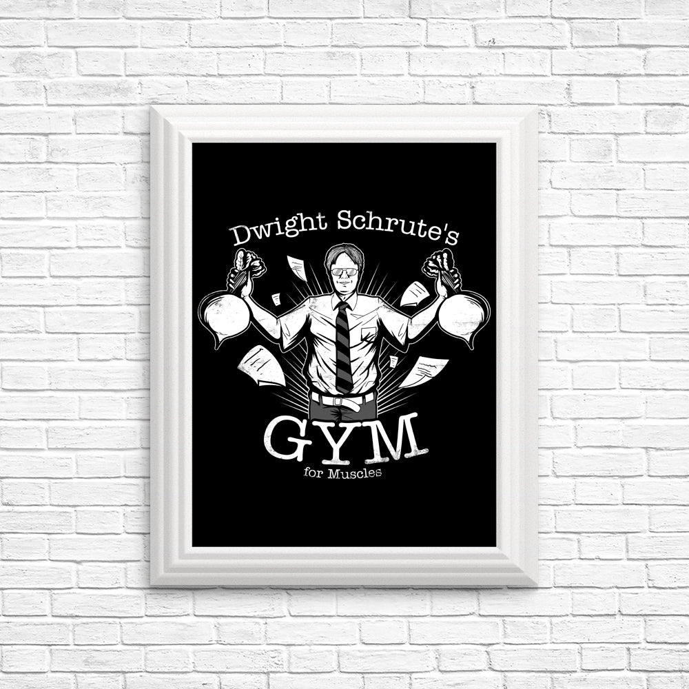 High - Quality Gym Wall Posters & Prints for Muscle Enthusiasts