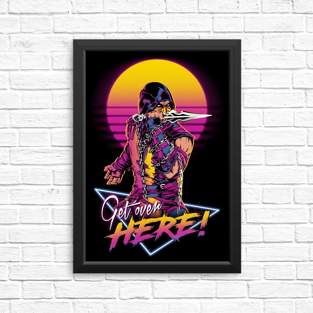 Get Over Here - High - Quality Posters and Prints for Decor