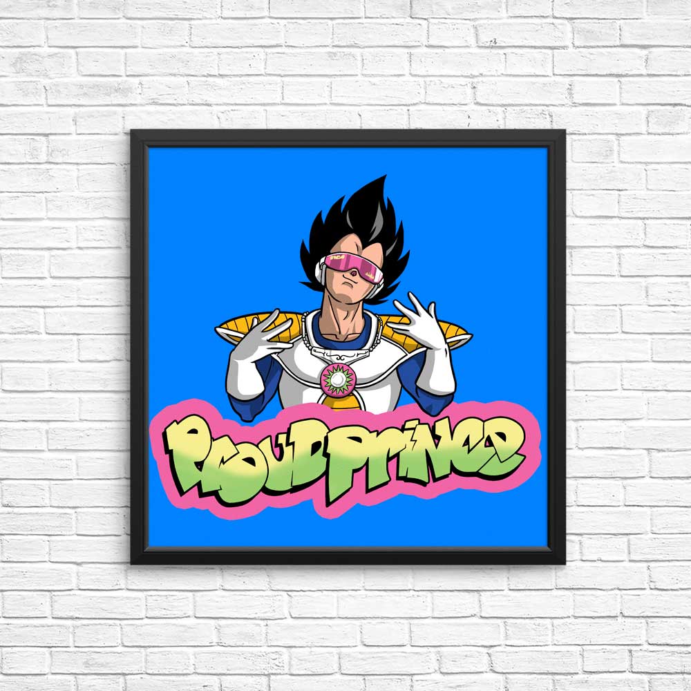Stunning Posters and Prints Featuring the Proud Prince Design