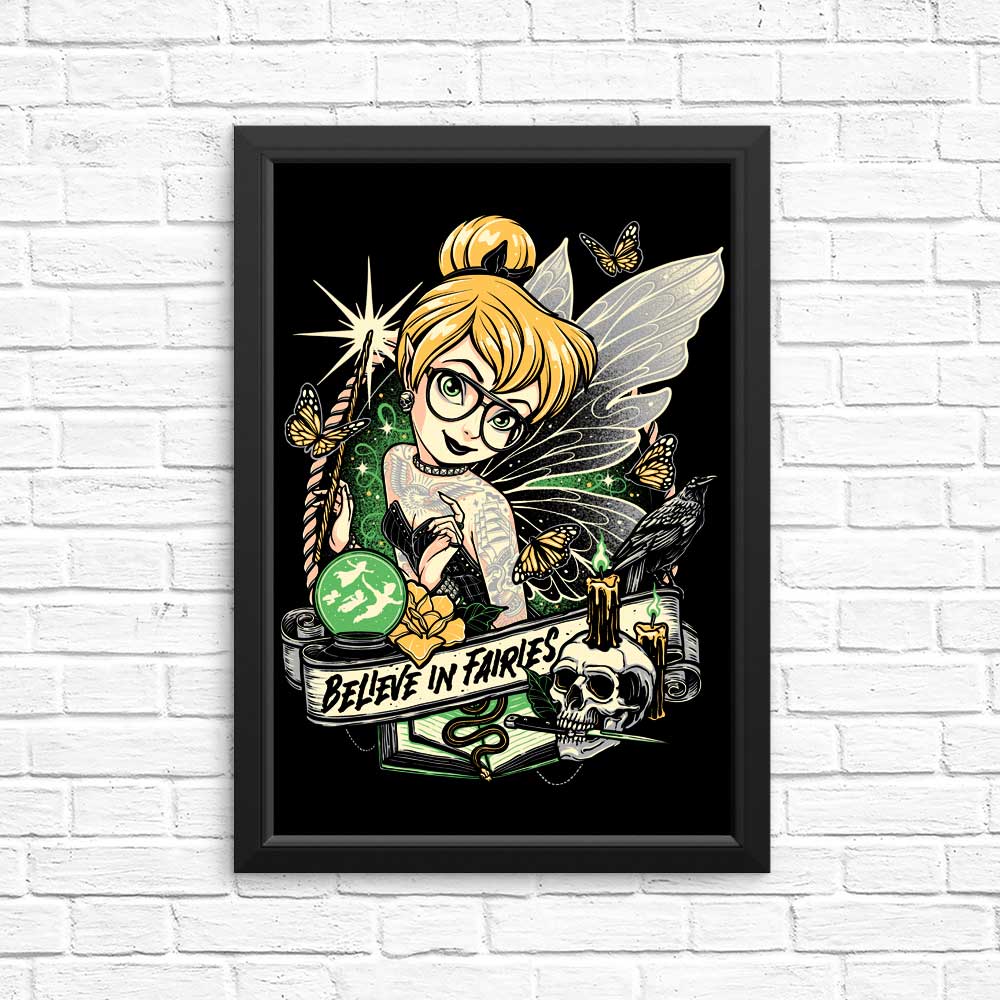 Enchanting Believe in Fairies Posters and Prints for Decor