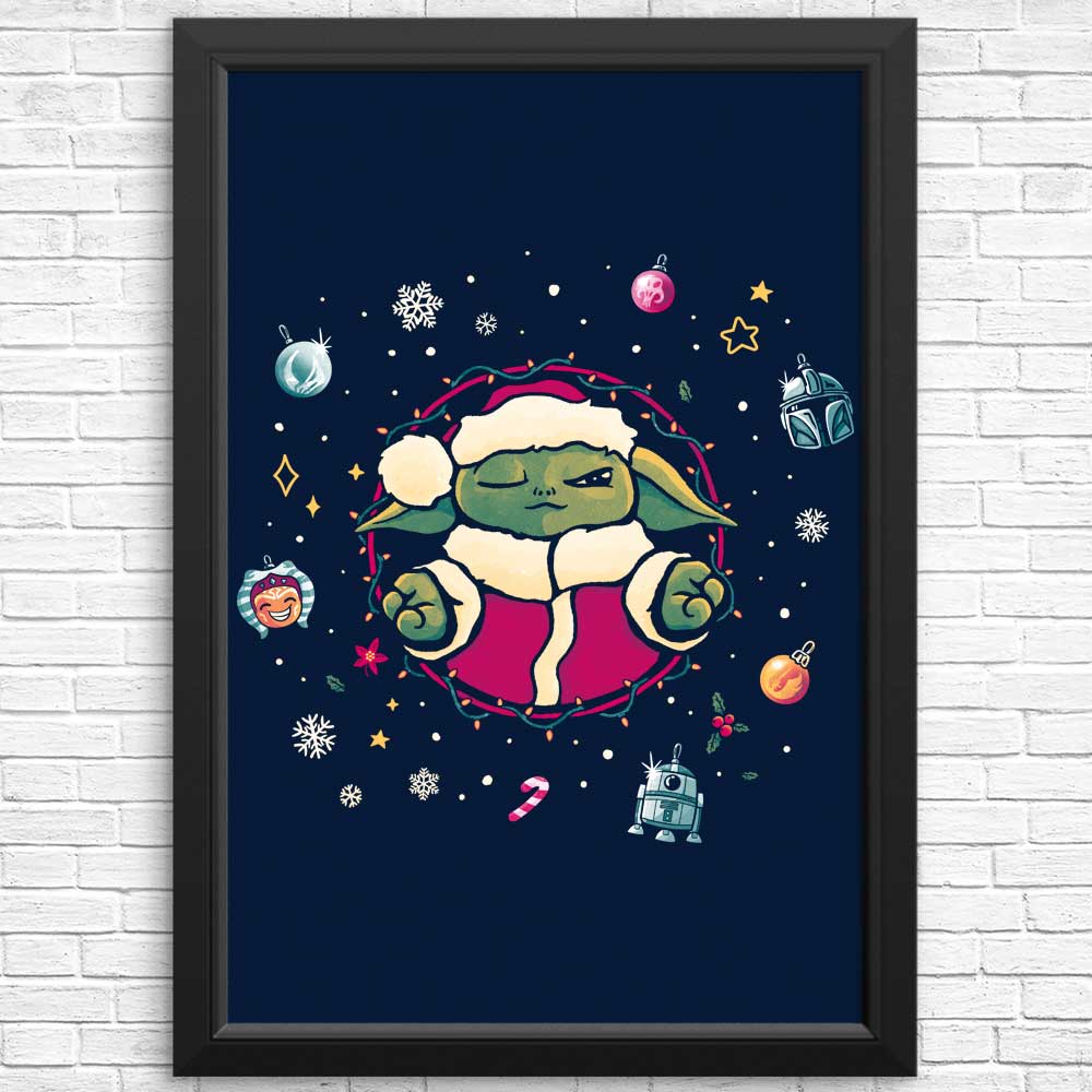 High - quality Christmas Tree Meditation Posters and Prints