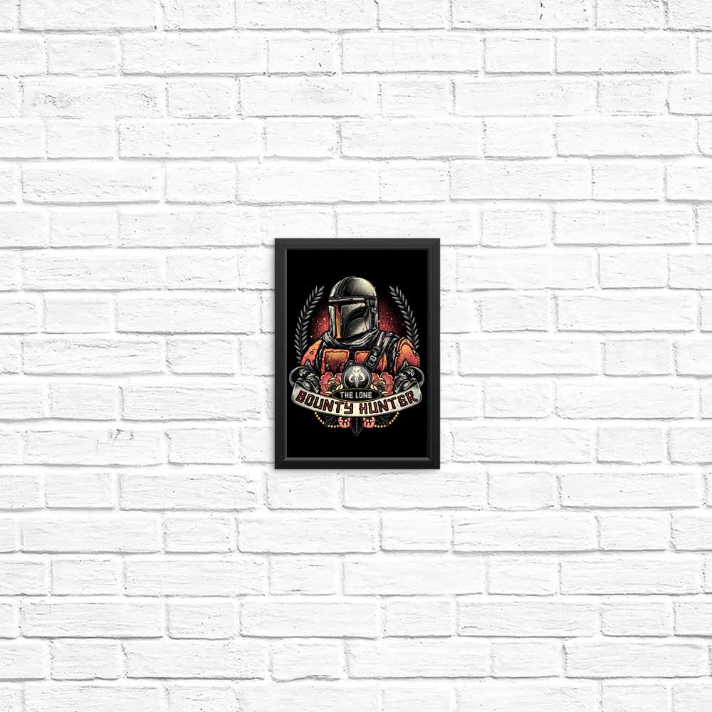 The Solitary Bounty Hunter - High - Quality Posters and Prints for Wall Decor