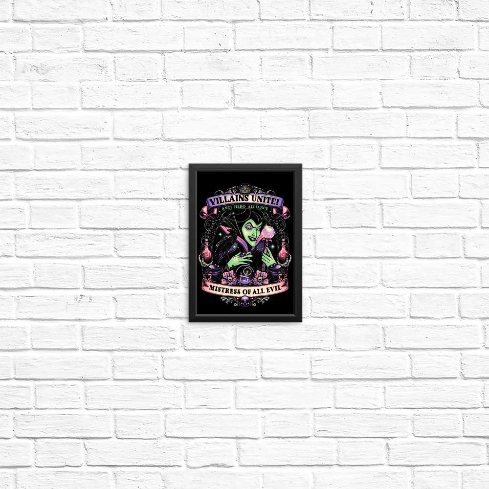 Stunning Posters and Prints Inspired by 'Mistress of All Evil'