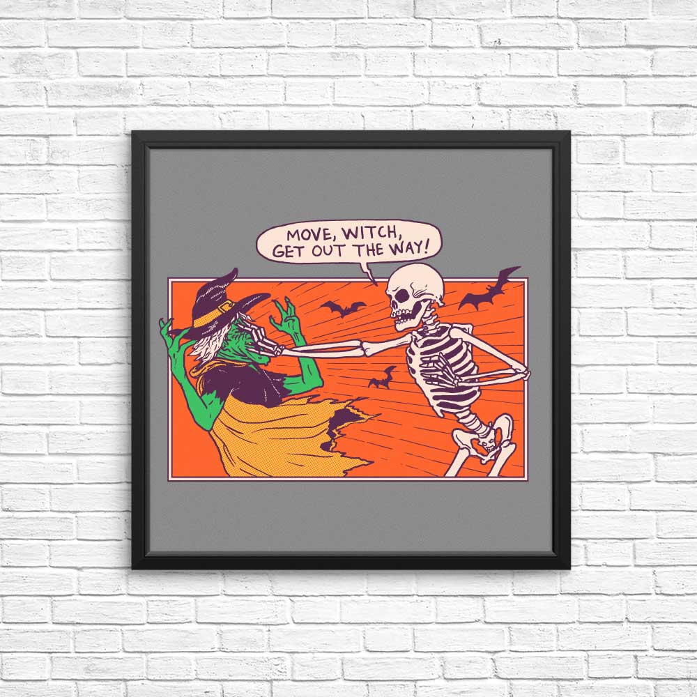 Unique 'Move Witch' Posters and Prints by Hillary White