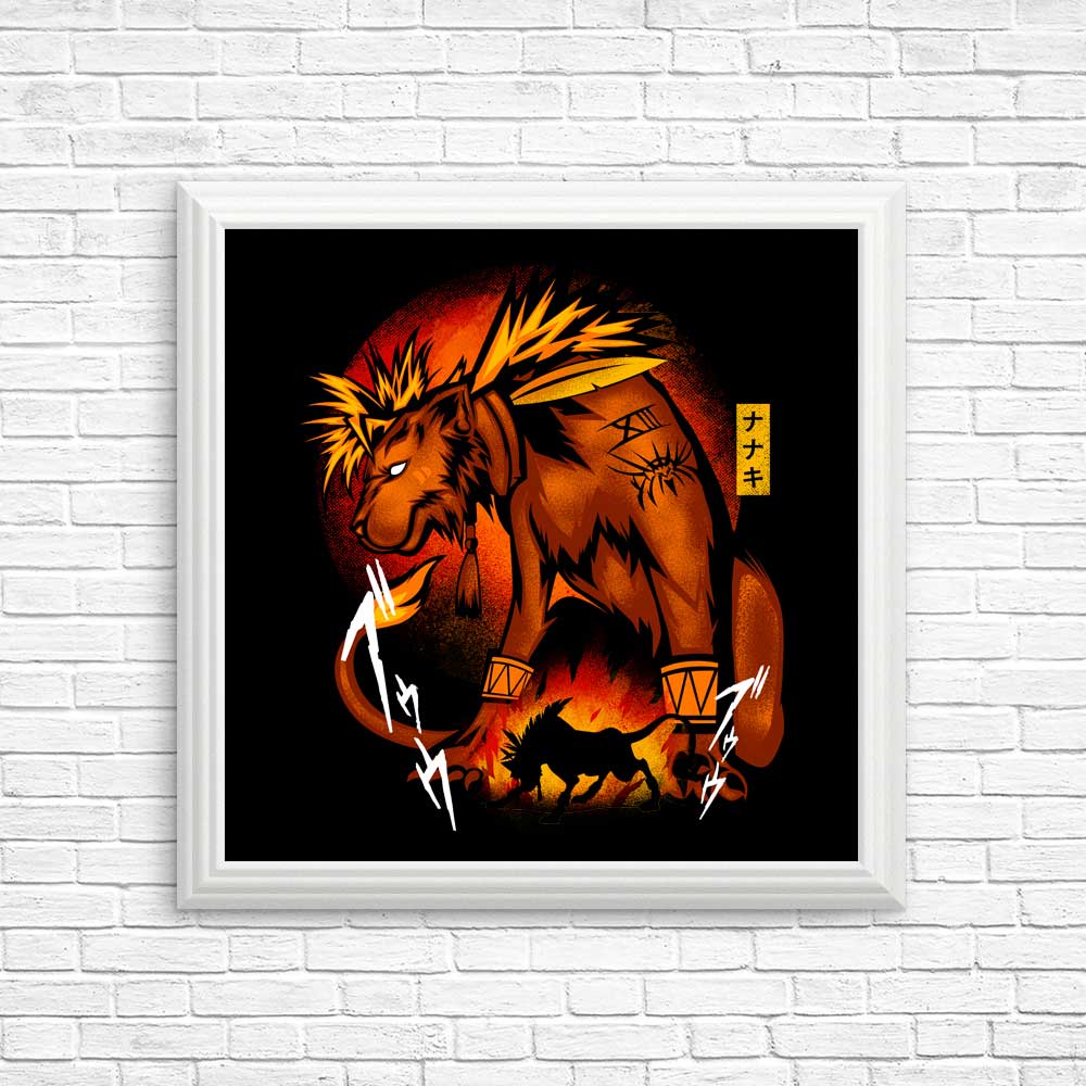 Fire Red Fur Photographic Posters and Prints
