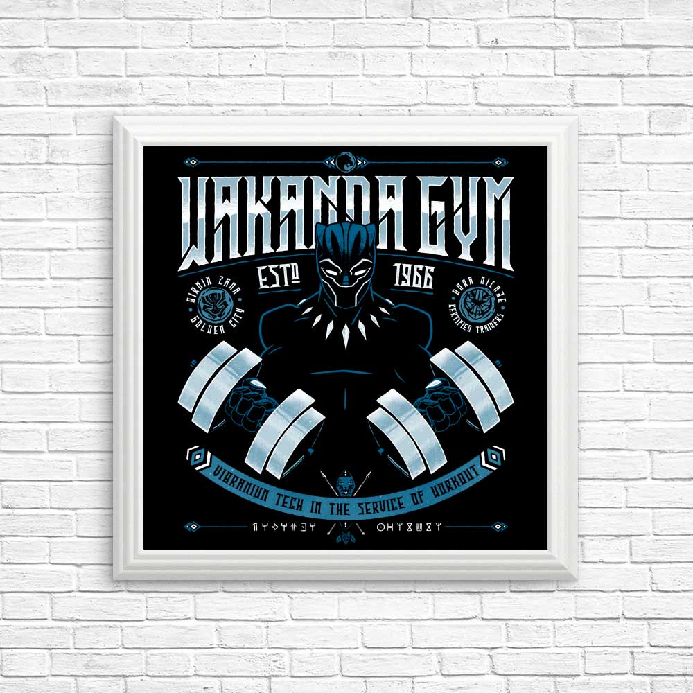 High - Quality Wakanda Fitness Posters and Prints for Your Space