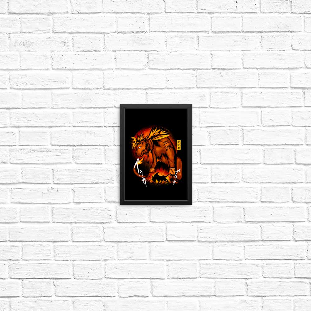 Fire Red Fur Photographic Posters and Prints