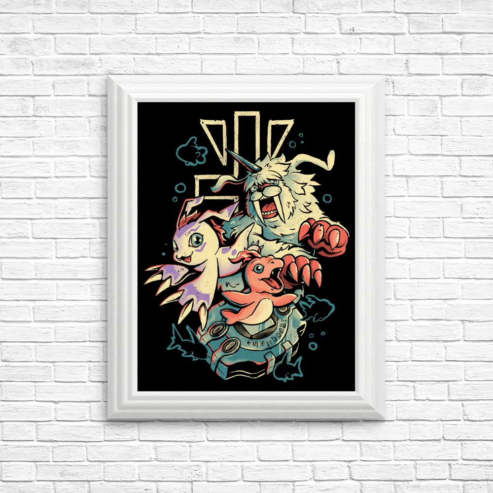 Evolution of Digital Seal - High - quality Posters and Prints