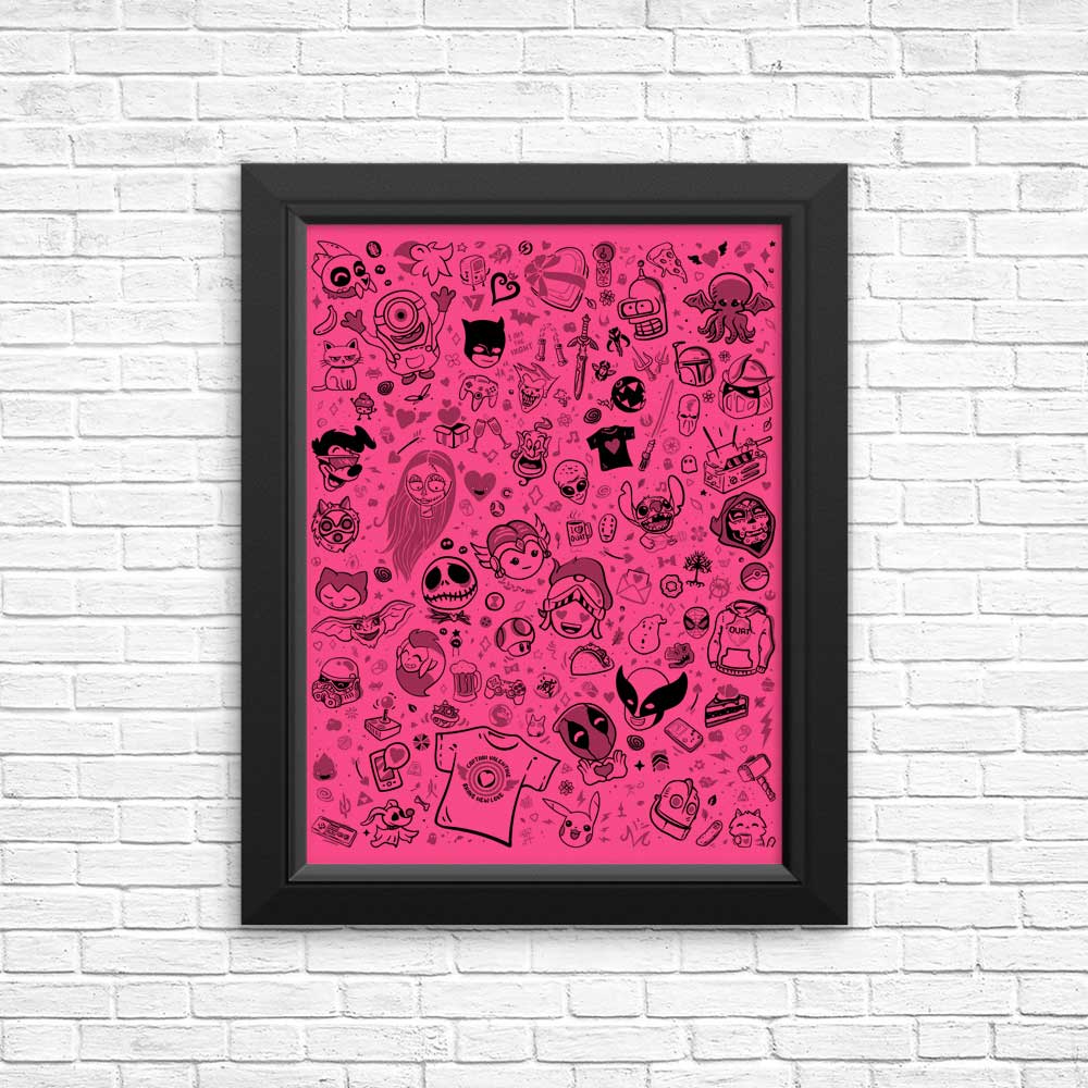 Charming Doodles - Artistic Posters and Prints