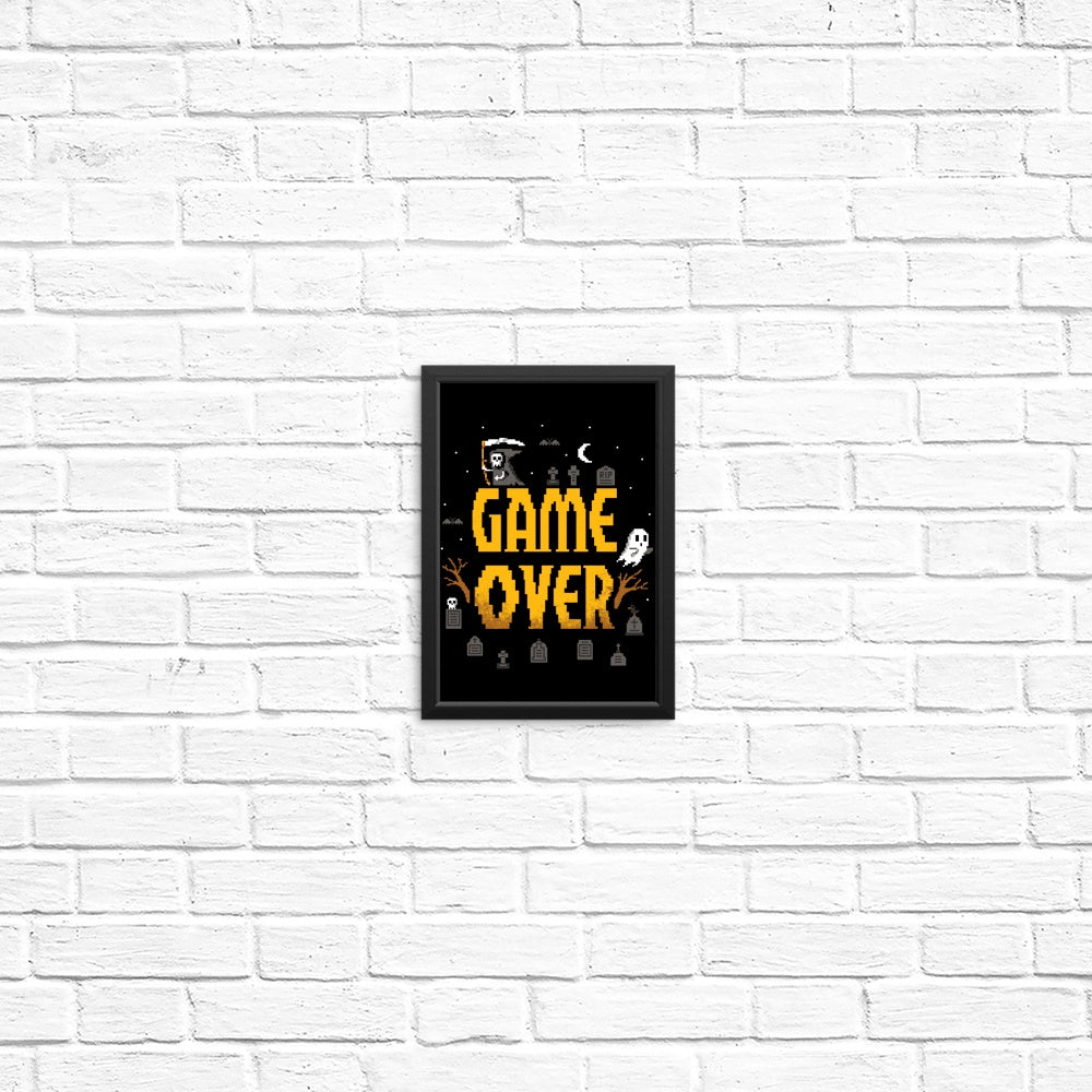 Game Over - Wall Posters and Art Prints