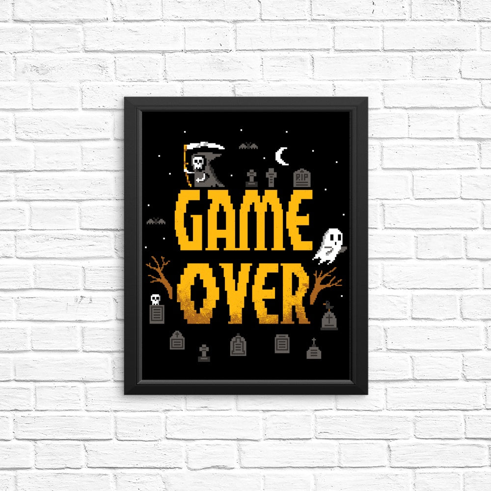 Game Over - Wall Posters and Art Prints