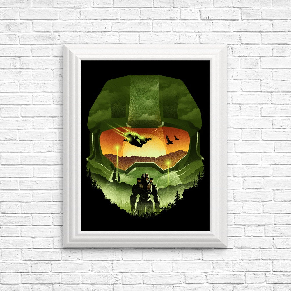 Spartan Silhouette Wall Posters and Art Prints