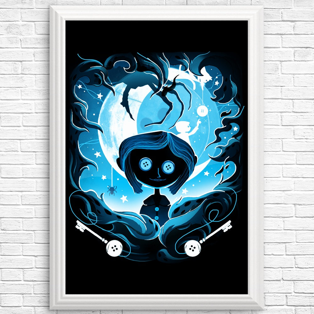 Unique Darkness Button Posters and Prints