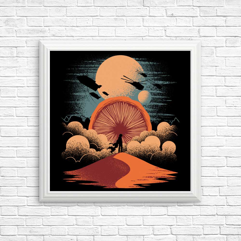 Stunning Posters and Prints of Arrakeen Rises by Fitas Artwork