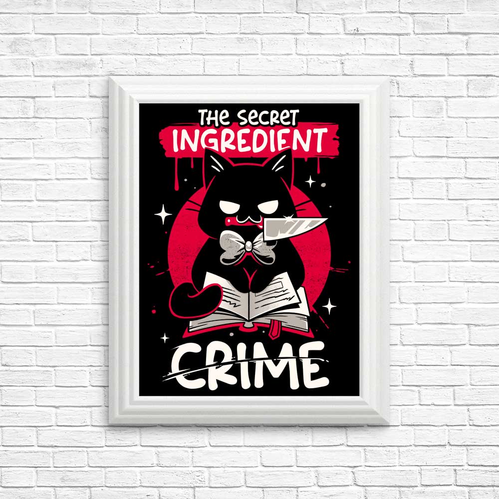 Killer Secret Ingredient - High - Quality Posters and Prints by Snouleaf