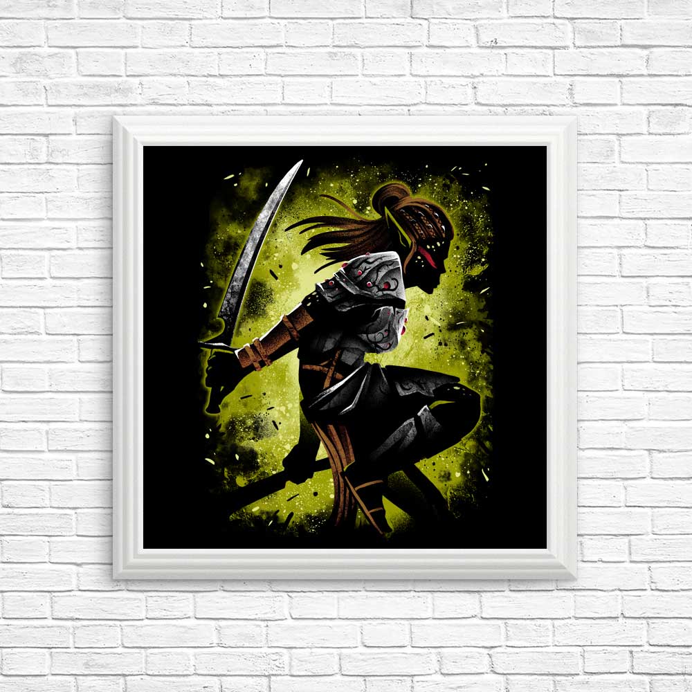 Printed Posters of Githyanki Warrior
